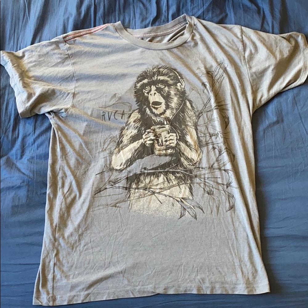 Men’s monkey RVCA t-shirt